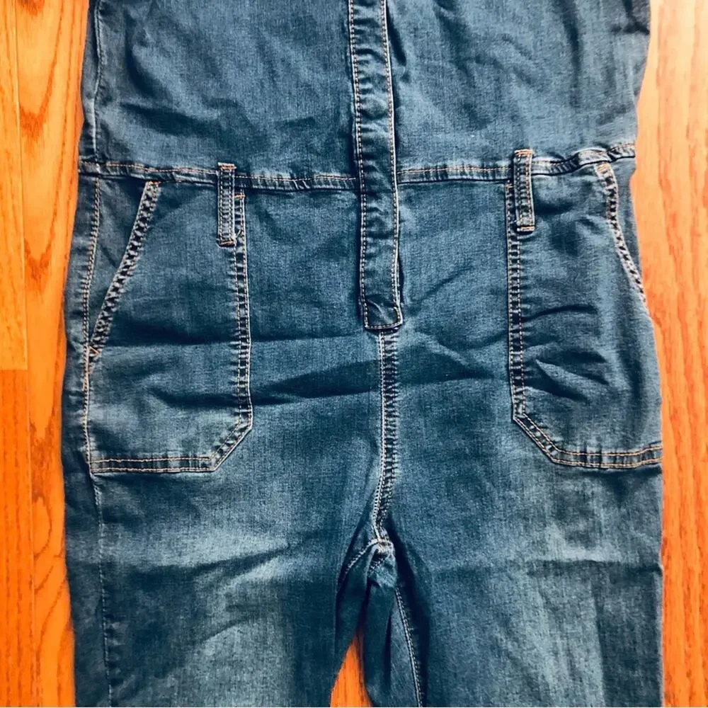 Joe's Jeans Kids The Mavis Blue Denim Jumper (Big Kids) Girl's Size XL